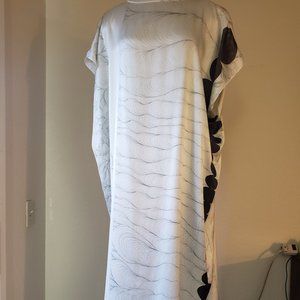 PAOM Various Projects Silk White Black And Silver Lounge MuMu S-XS